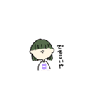 個性豊かな人たちの集合（個別スタンプ：3）