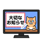 ねこワールド メッセージスタンプ（個別スタンプ：14）