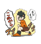 オレンジ女子サポーター2（個別スタンプ：9）