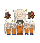 オレンジ女子サポーター2（個別スタンプ：13）