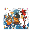 オレンジ女子サポーター2（個別スタンプ：32）