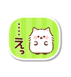 ふわふわにゃんこの敬語ステッカー（個別スタンプ：28）