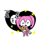 色いろ戦隊_ももいろ（個別スタンプ：3）