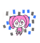 色いろ戦隊_ももいろ（個別スタンプ：9）