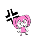 色いろ戦隊_ももいろ（個別スタンプ：18）