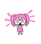 色いろ戦隊_ももいろ（個別スタンプ：19）