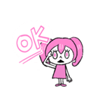 色いろ戦隊_ももいろ（個別スタンプ：20）