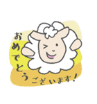 優しい羊さん✽敬語（個別スタンプ：15）