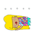 敬語 アマビエ ∞アマビコ ∞ヨゲンノトリ（個別スタンプ：6）