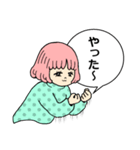 スマイルももこちゃん（個別スタンプ：7）