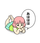 スマイルももこちゃん（個別スタンプ：8）