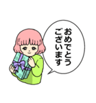 スマイルももこちゃん（個別スタンプ：11）