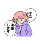 スマイルももこちゃん（個別スタンプ：25）
