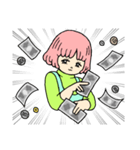 スマイルももこちゃん（個別スタンプ：37）
