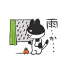 雨と猫のぷー（個別スタンプ：1）