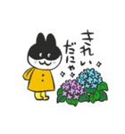 雨と猫のぷー（個別スタンプ：19）