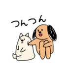 犬と猫。日常会話。（個別スタンプ：4）