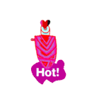 ボトルBIRD-KISS（個別スタンプ：12）