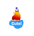 ボトルBIRD-KISS（個別スタンプ：31）