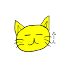 下手なねこのスタンプ（個別スタンプ：5）