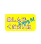 毎日使えるシンプル☆カラフル☆敬語（個別スタンプ：37）