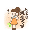 お団子姉さん(敬語)・お茶目で可愛い（個別スタンプ：8）