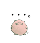 日常を豚と共に（個別スタンプ：1）