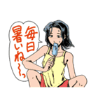 人々20（挨拶編）(再)（個別スタンプ：19）