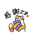 和風猫＜敬語＞（個別スタンプ：27）