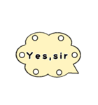 吹き出しマル（個別スタンプ：12）