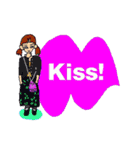 ガールズBIRD-KISS（個別スタンプ：24）