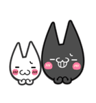 黒いくろねこスタンプ。そのさん（個別スタンプ：5）