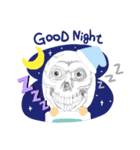 骸骨メッセージ（個別スタンプ：5）