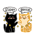 Meowing friends スペイン語 ver.（個別スタンプ：11）