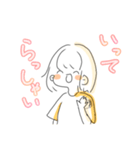 使いやすい！フレンチトーストちゃん（個別スタンプ：5）