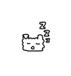 シンプルアルパカ（個別スタンプ：2）