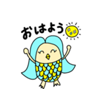 日常のアマビエスタンプ（個別スタンプ：3）