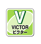欧文カード・スタンプ版（個別スタンプ：22）