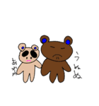 ずぼらシリーズ第1弾loose animals（個別スタンプ：7）
