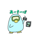 マスクペンギン（個別スタンプ：12）