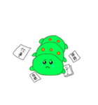 泣き虫イモムシ（個別スタンプ：8）