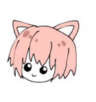 ねこみみピンク髪（個別スタンプ：31）