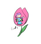 ミニ花ちゃん パック（個別スタンプ：1）