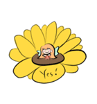 ミニ花ちゃん パック（個別スタンプ：2）