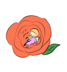 ミニ花ちゃん パック（個別スタンプ：6）
