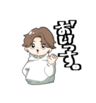 Kくんの日常 侍（個別スタンプ：1）