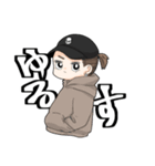 Kくんの日常 侍（個別スタンプ：17）