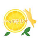 【敬語】柑橘系猫（個別スタンプ：15）