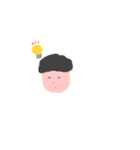 電車で作ったスタンプ（個別スタンプ：3）