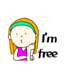 ソフィーのEnglish日常会話（個別スタンプ：8）